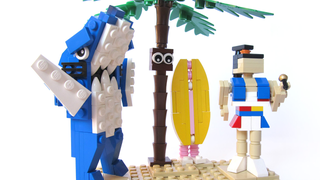Six Days To LEGO Left Shark? Not Bad.